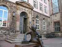 Historical building of the SUB G&ouml;ttingen: Ronald Schmidt